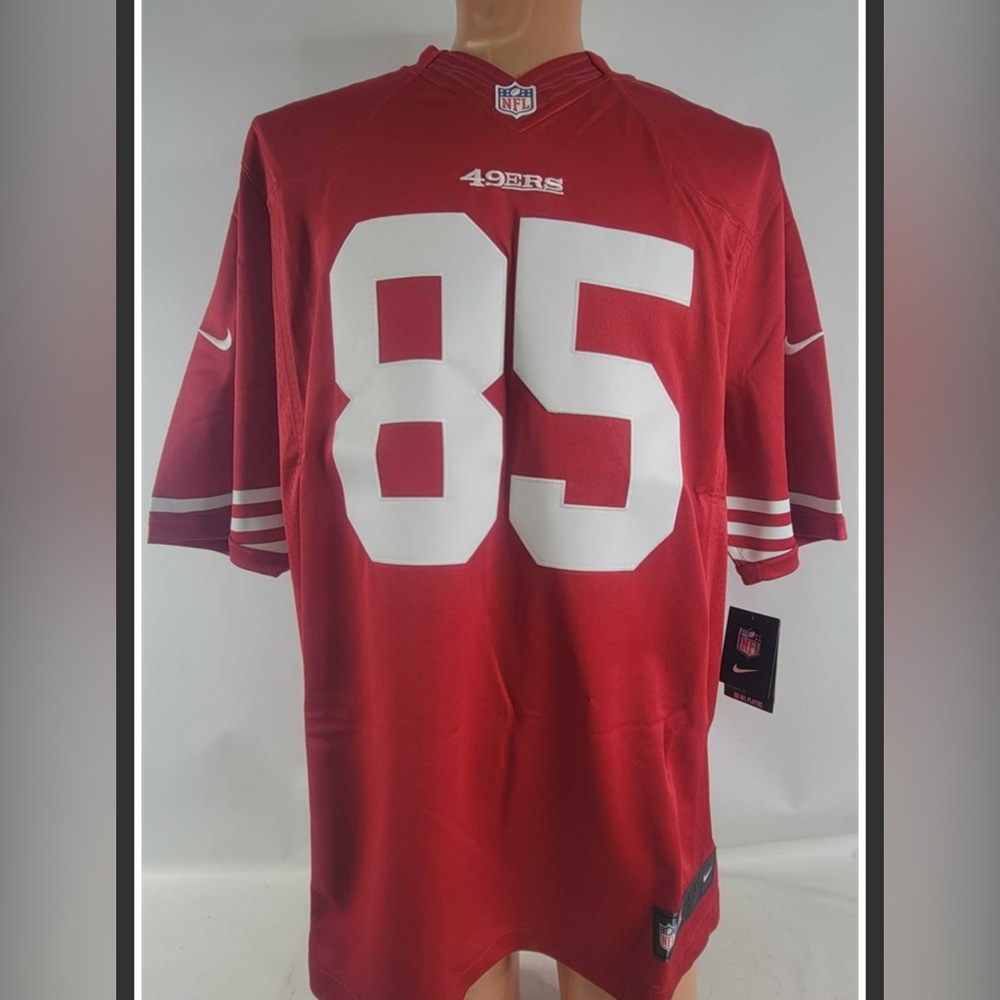 Nike NFL On Field 49ers #85 “Davis” Jersey – Men’s XXL [L2560] NWT